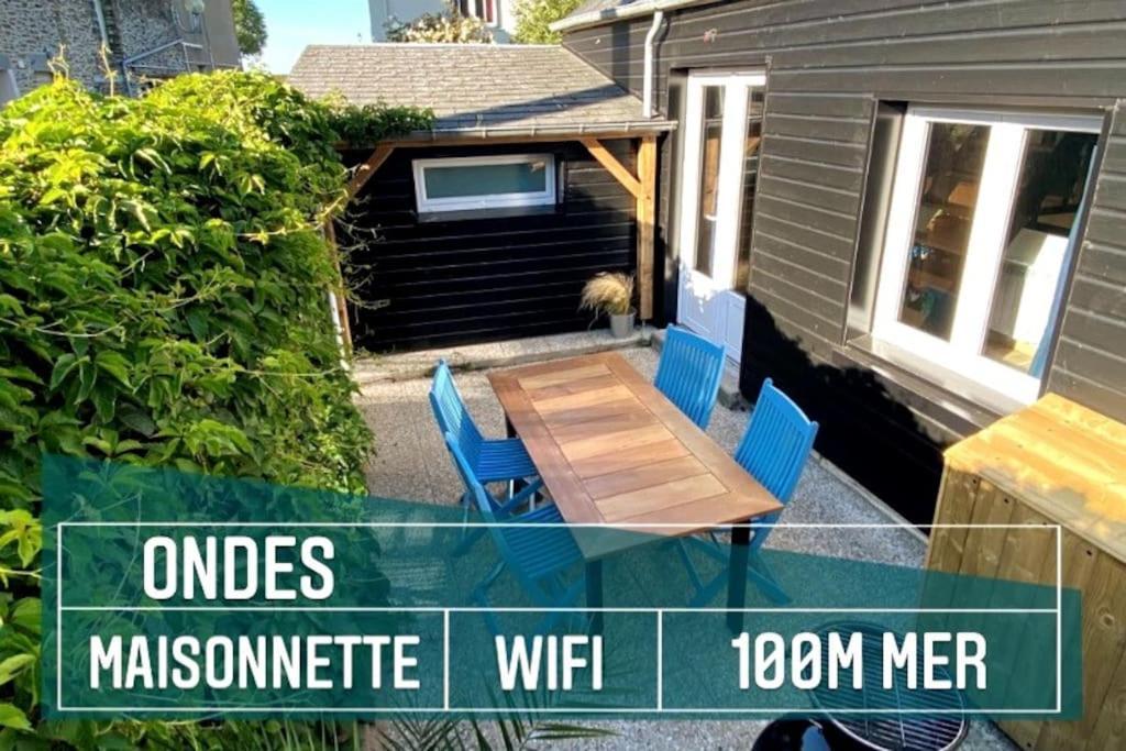 Maisonnette,100m Mer, Proche St Malo/cancale, Wifi *